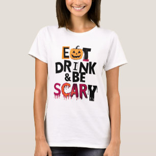 Camiseta Bebe y asusta Halloween