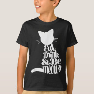 Camiseta Bebe y sé Navidades mocosos gatos gatos gatos gato