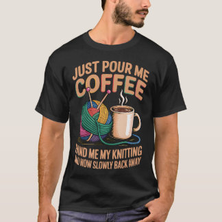 Camiseta Bebedor de café Quilting Crafter Cafeína K