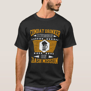 Camiseta Bebedor de cerveza de festival hombres bebiendo co