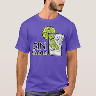 Camiseta Bebedor de Gin Tonic Longdrink Fiesta JGA Regalo 6