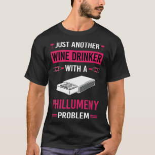 Camiseta Bebedor de vino Phillumeny Phillumenism Matchbox