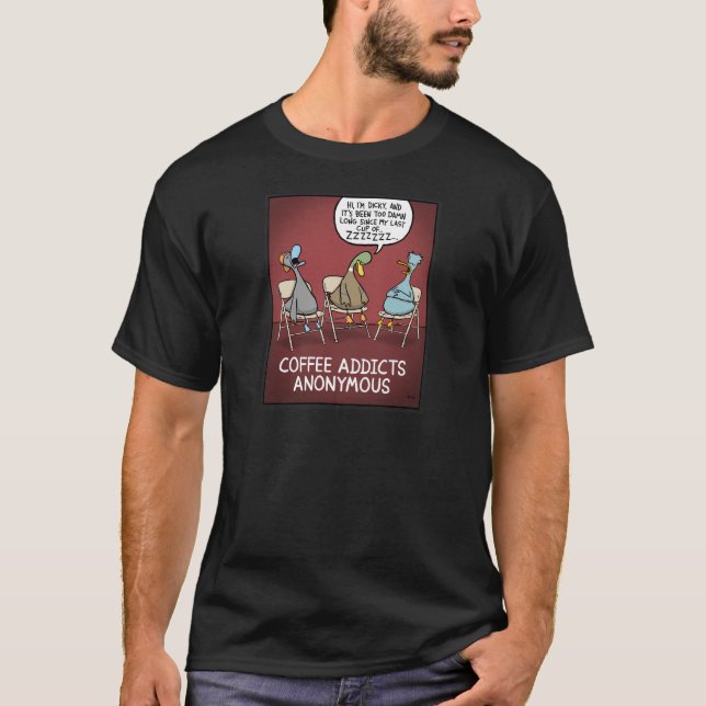 Camiseta Bebedores del café anónimos (Anverso)