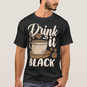 Camiseta Bébelo Negro Humor Amante del Grano de Café