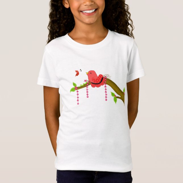 Camiseta Beber a Birdie en una rama (Anverso)