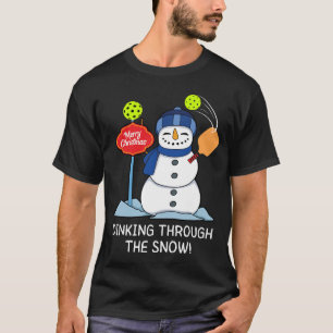 Camiseta Beber a través de la nieve - Navidades