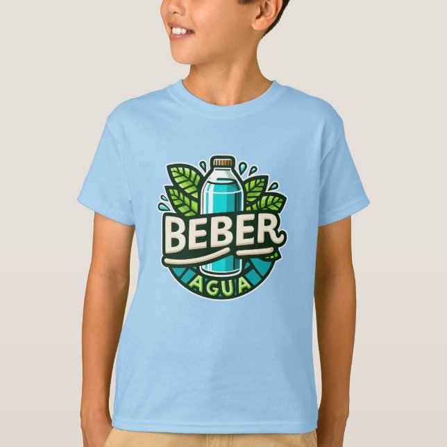 Camiseta Beber agua (Anverso)