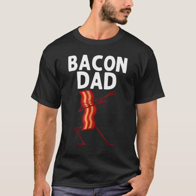 Camiseta Beber Bacon Para Pancetta Tiras De Bacon Hombres (Anverso)