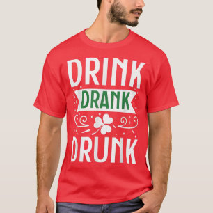 Camiseta Beber bebe borrachín feliz St