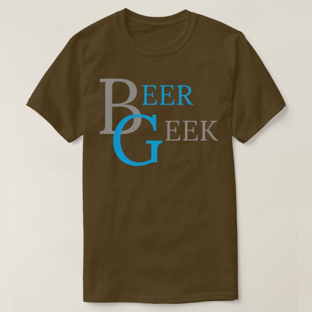 CAMISETA BEBER BEER BEER GEEK (Diseño del anverso)