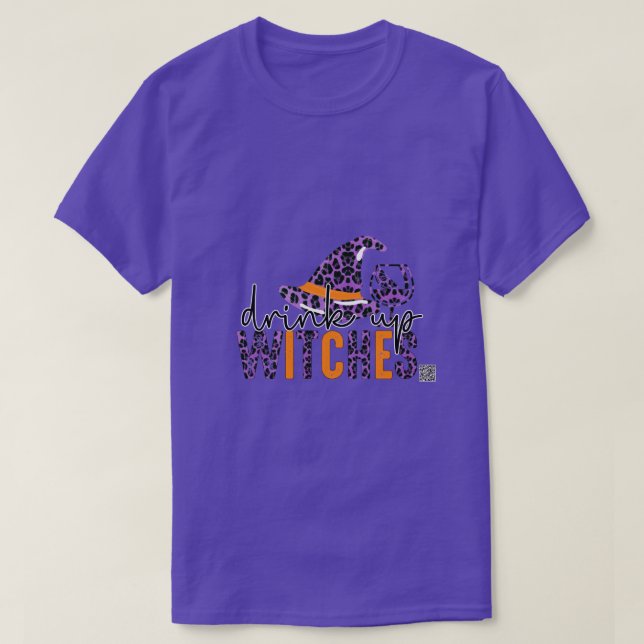 Camiseta Beber brujas (Diseño del anverso)
