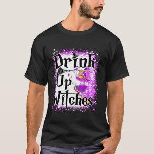 Camiseta Beber brujas divertida Witch Wine Drinki