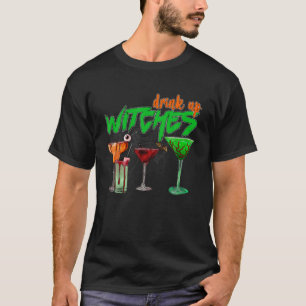 Camiseta Beber brujas divertidas beberías coincidiendo con 