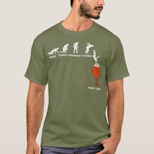 Camiseta Beber Buceo Alcohol Funny Beer Beer Beer Beer (Anverso)