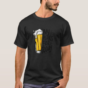 Camiseta Beber cerveza es mi plan para hoy divertido