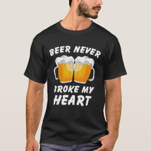 Camiseta beber cerveza nunca me rompió el corazón 2
