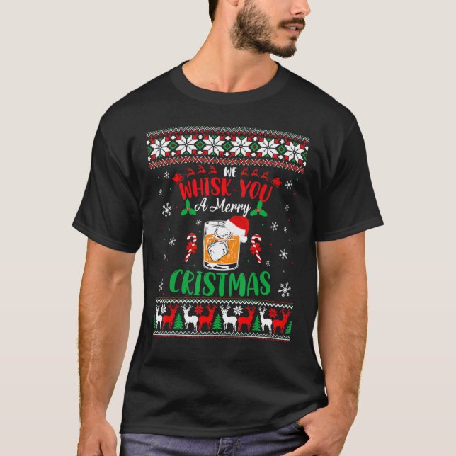 Camiseta Beber de alcohol navideño que sacudimos a los Navi (Anverso)