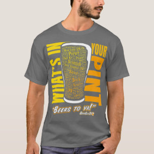Camiseta Beber de cerveza de artesanía qué hay en tu pinta