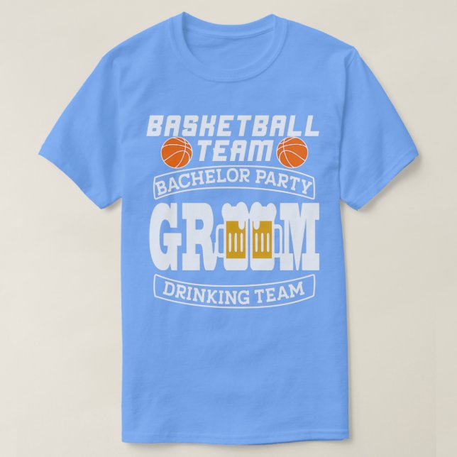 Camiseta Beber de Groom Party 2 para el partido de balonces (Diseño del anverso)
