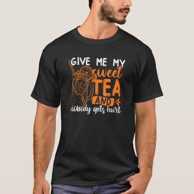 Camiseta Beber de té dulce 1 (Anverso)