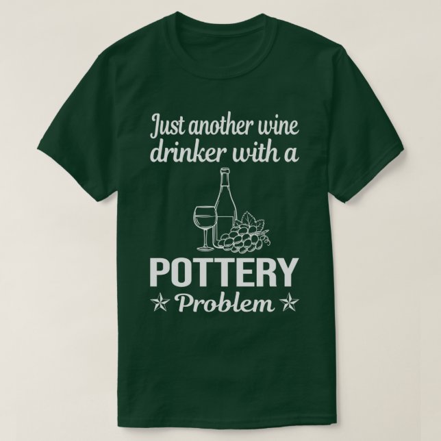 Camiseta Beber de vino Potter (Diseño del anverso)
