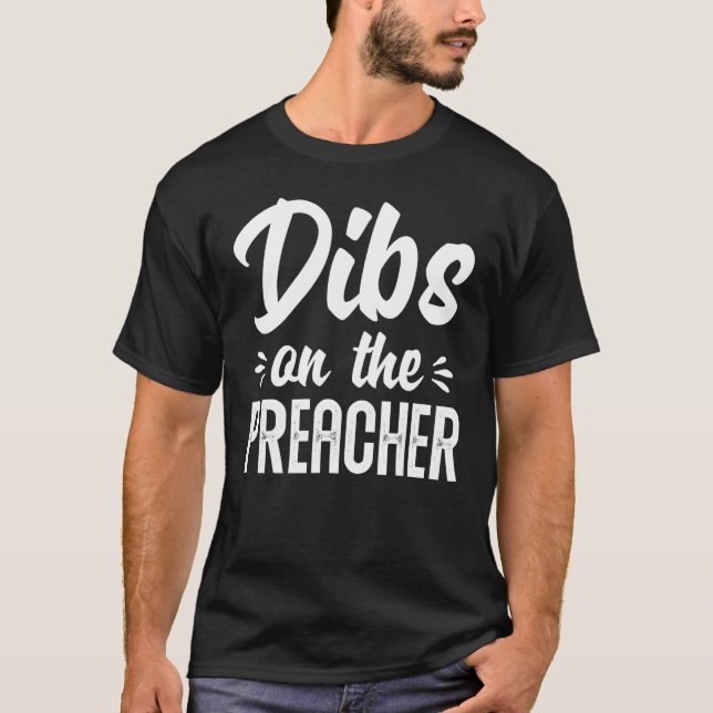 Camiseta Beber En El Predicador TShirt, Pastores Cutos Espo (Anverso)