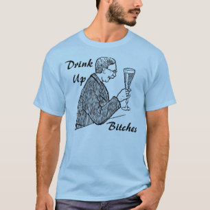 Camiseta Beber hacia arriba