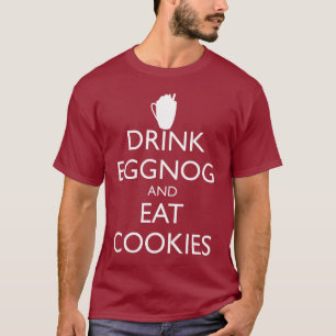 CAMISETA BEBER HUEVOS Y COMER COOKES