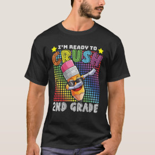 Camiseta Beber Lápiz Cutto De 2º Grado De Vuelta A La Escue