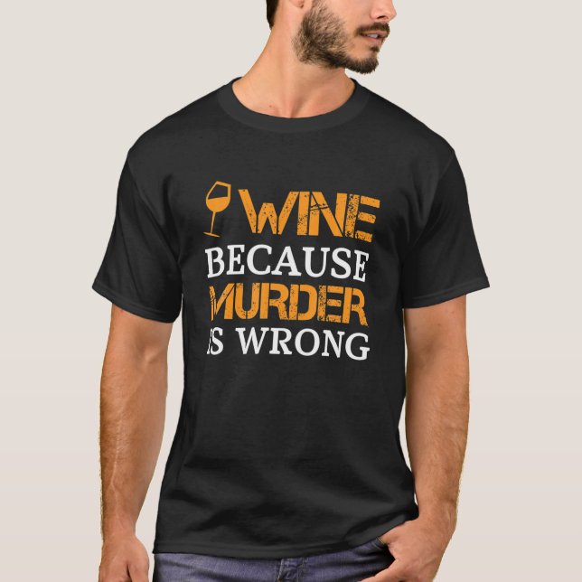 Camiseta Beber vino y fingir que Mike Pence no es vicepresi (Anverso)