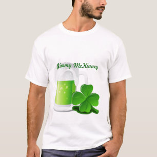 Camiseta Beber y ser moro Nombre o negocio irlandés PERSONA