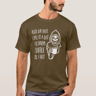 Camiseta Beberé el café hasta que me descompongo