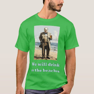 Camiseta Beberemos en las playas