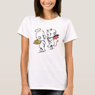 Camiseta Bebés Ángel y Diablo