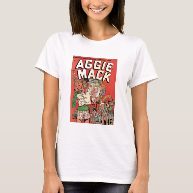 Camiseta Bebés - Árbol grande - Aggie Mack - Retro (Anverso)