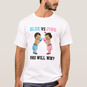 Camiseta Bebés Boxeadores Revelación de Género Niño o Niña 