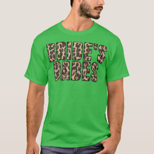 Camiseta Bebés de la Novia Leopardo Despedida de Soltera Fi