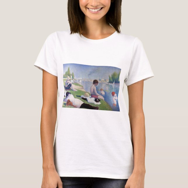 Camiseta Bebés en Asnieres, Seurat (Anverso)