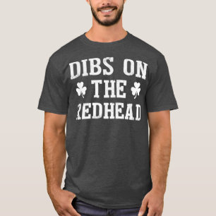 Camiseta Bebés En El Día De La Cosa De Redhead Funny St Pat
