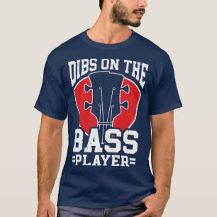 Camiseta Bebés En Los Baterías De Baño En El Bass Player