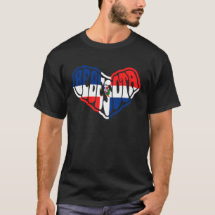 Camiseta Bebesota Bandera Dominicana No Eres Bebecita Eres