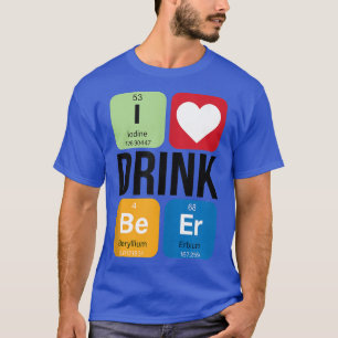 Camiseta Bebí Cerveza Periódicamente Guay Citas Gráficas