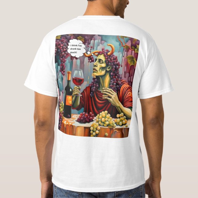 Camiseta Bebí demasiado (Reverso)