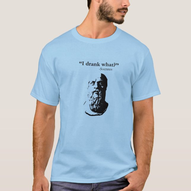 Camiseta ¿Bebí lo que? (Anverso)