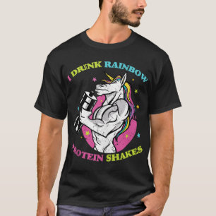 Camiseta Bebí sacudidas de proteína de arcoiris - Bodyb de 