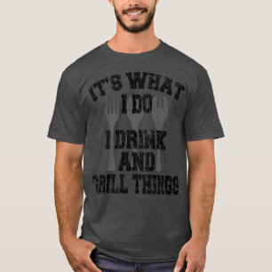 Camiseta Bebí Y Asador Cosas Graciosas Cocinando Cocina Coc
