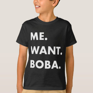 Camiseta Bebida asiática divertida con té de leche Boba
