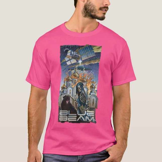 Camiseta Bebida azul del proyecto (Anverso)