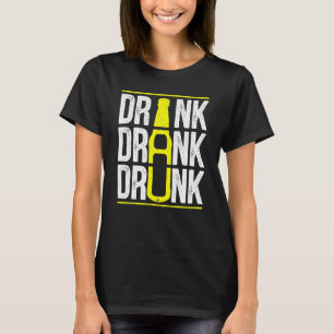 Camiseta Bebida Bebida Cerveza borracha bebe alcohol licor
