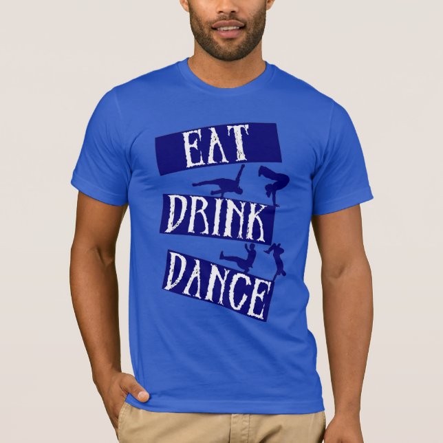 Camiseta Bebida Bebida Romper Danza (Anverso)